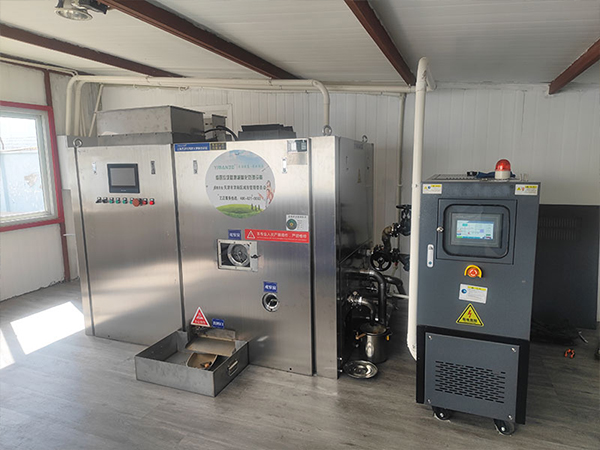 餐厨垃圾处理油温机处理厨余垃圾，促进资源再生